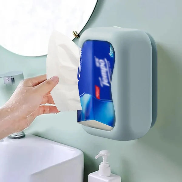 Silicone Suction Cup Tissue Box