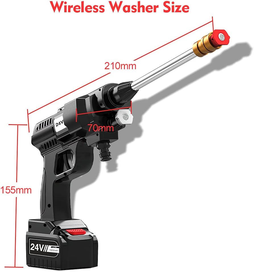 Cordless Portable High Pressure Spray Water Gun