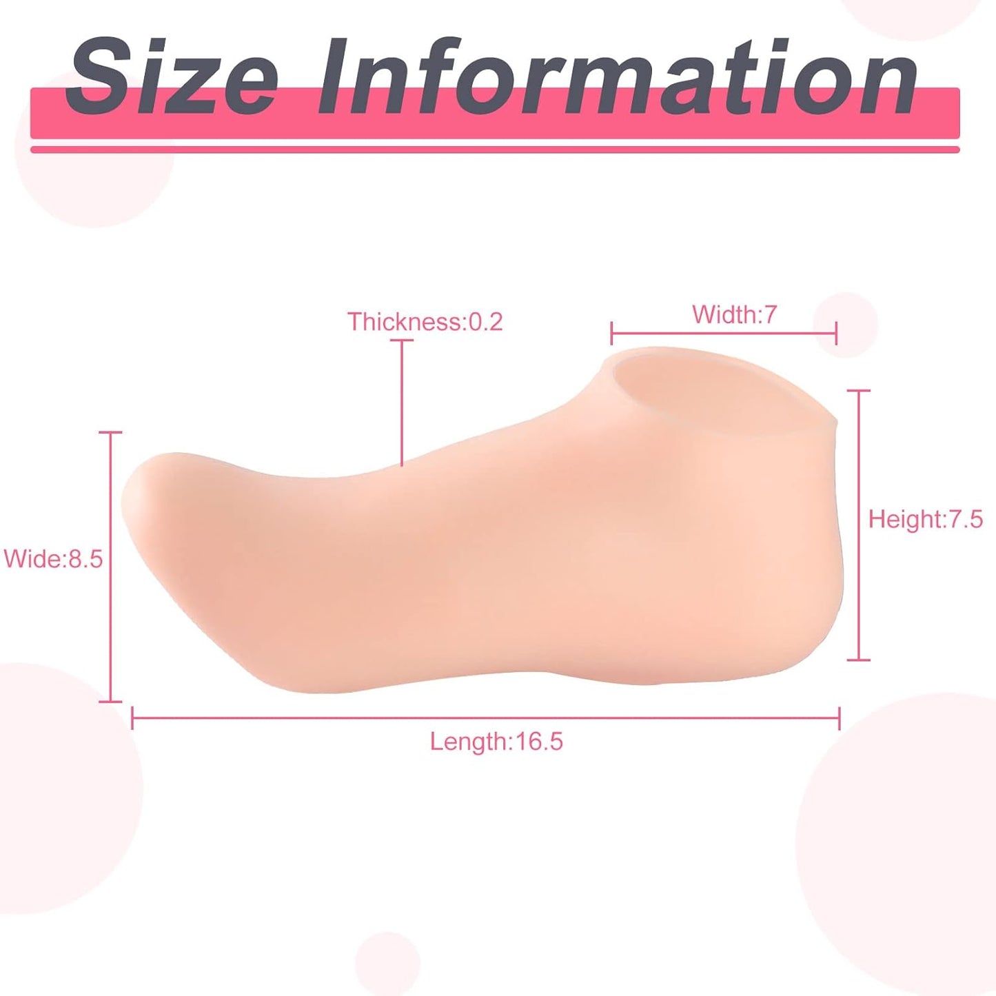 Moisturizing Silicone Socks