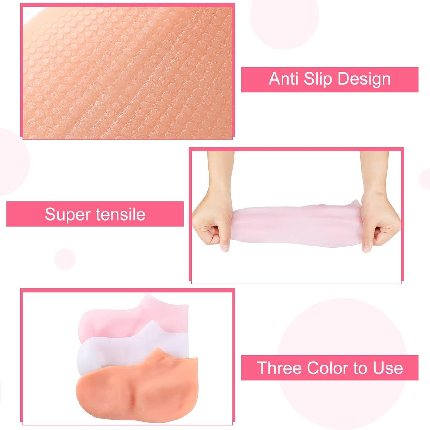 Moisturizing Silicone Socks