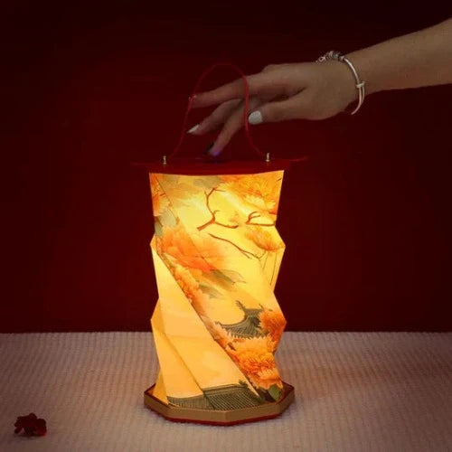 Foldable Paper Book Lamp -