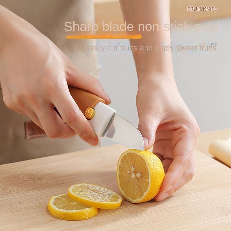 Portable Small 2-in-1 Fruit Knife & Peeler -