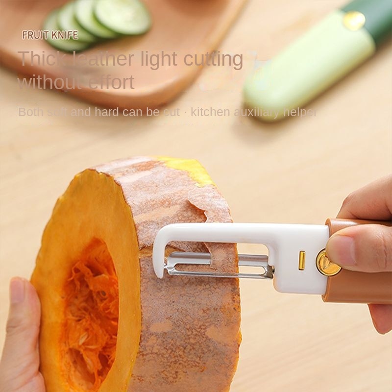 Portable Small 2-in-1 Fruit Knife & Peeler -