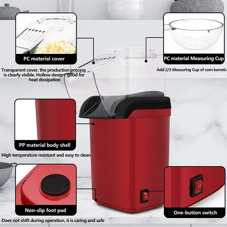 Automatic Air Hot Popcorn Maker