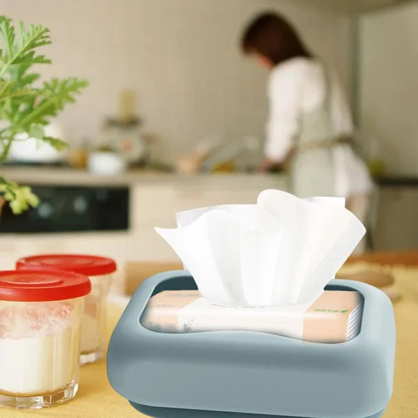 Silicone Suction Cup Tissue Box