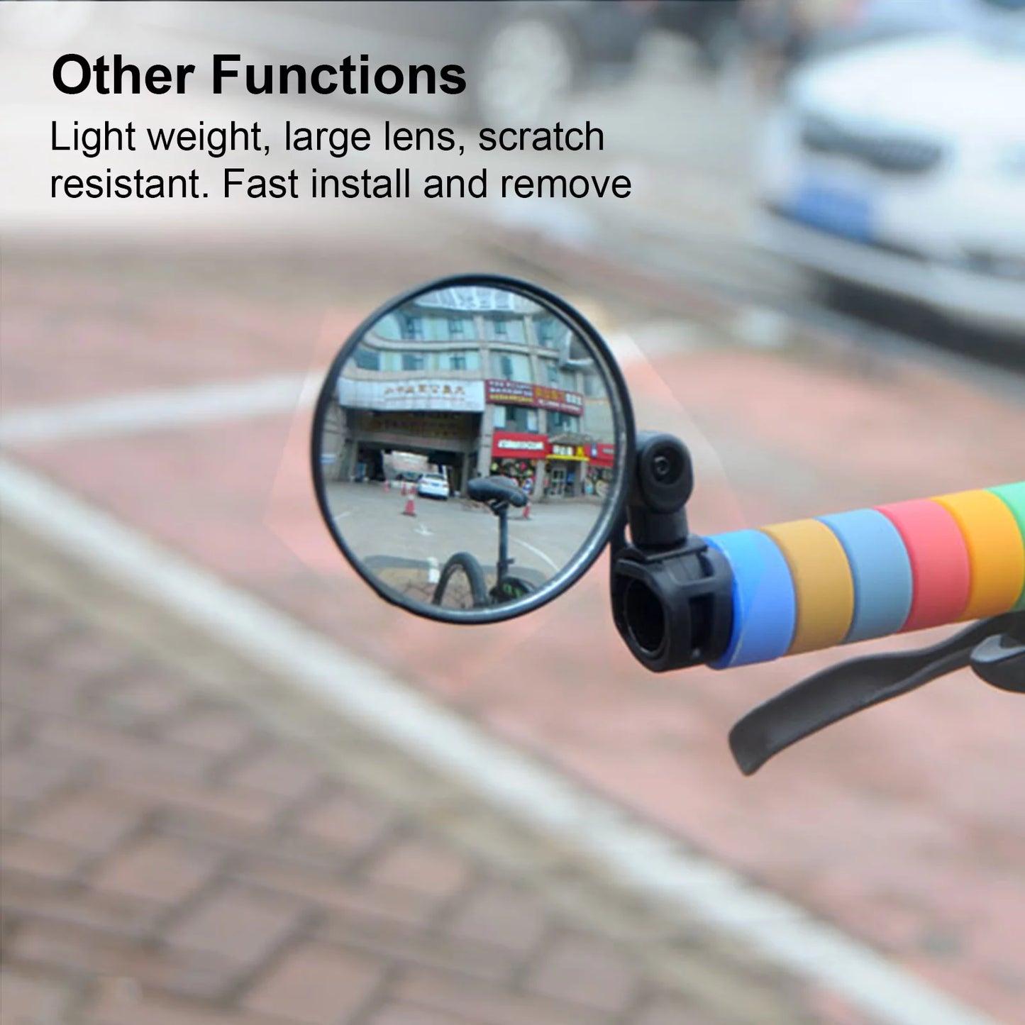 Bike Rearview Handlebar Mirrors