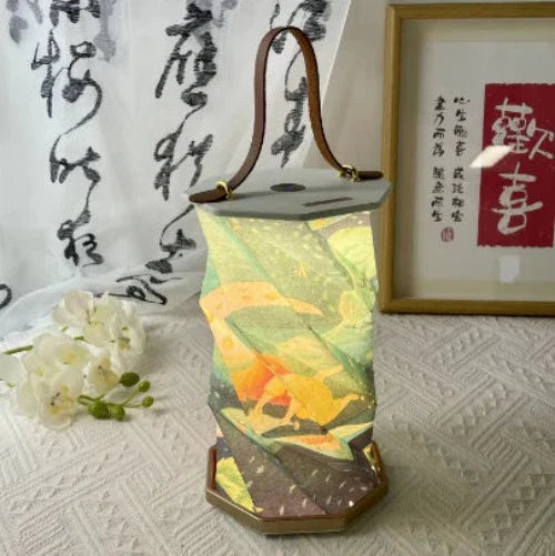 Foldable Paper Book Lamp -